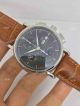 Swiss Replica IWC Schaffhausen Watch Black Dial Brown Leather  (2)_th.jpg